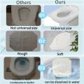 10/30/60/100pcs Disposable Toilet Seat Covers | Flushable Paper, Portable Sanitary Cushions for Travel, Public Restrooms, Hotels. 