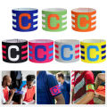 1-3pc Kid Adults Football Captain Armband Soccer Arm Band Leader Competition Soccer Captain Group Armband Football Training.