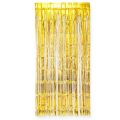Foil Curtain Backdrop Foil Fringe Curtain Birthday Party Decoration Wedding Backdrop Curtain , Engagement, Bridal Shower , Baby Shower and Anniversary party Decoration 6 Feet Length & 4 Feet Width. 