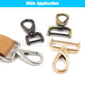 16/20/26/32/38mm Metal Detachable Snap Hook Trigger Clips Buckles Hooks For Leathercraft Strap Belt Keychain Webbing Pet Leash.