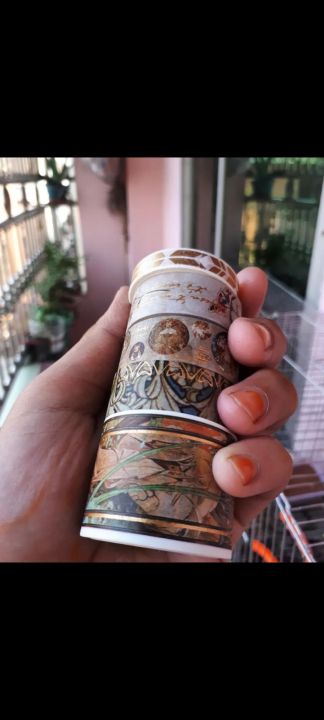 Japanese%20Gold%20Foil%20Washi%20Tape%205pc/set%20Adhesive%20multicolor%20-%20Image%208