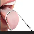 U Shape Tongue Scraper Oral Care Tools Stainless Steel Clean Mouth Clean Tongue Brush Bad Breath Tongue Tongue Cleaner. 