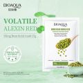 BIOAQUA 25g mung bean silk amino acid hydrate soothing mask moisturizing smoothing repairing facial mask 25g/0.88fl.OZ. 