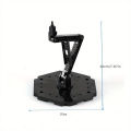 DIY Model Stand for Gundam, Compatible with MG, RG, and HG Kits, Featuring A Transparent Base and Support for Assembling..