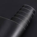 Black Matte Vinyl Waterproof Sheet, Roof Top, Blind Paper, High Quality Adhesive Vinyl Roll. 
