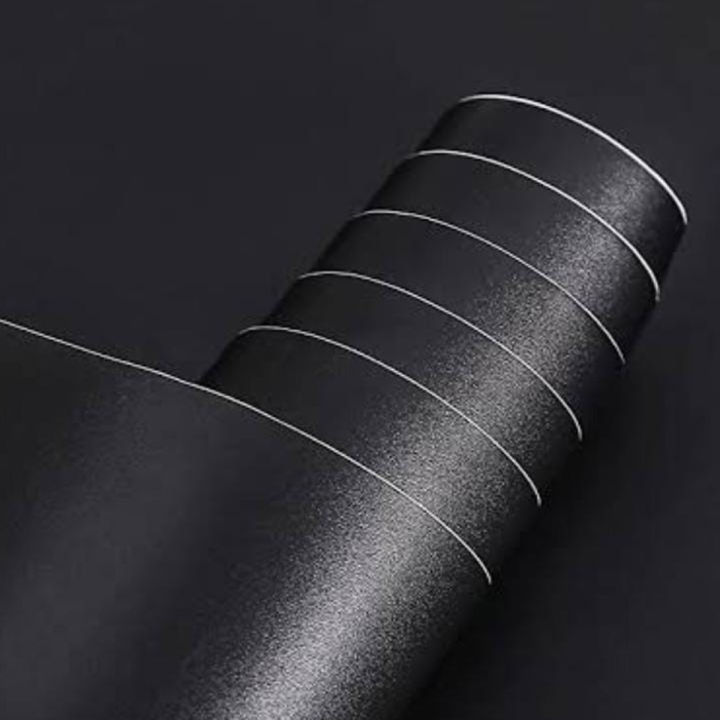 Black Matte Vinyl Waterproof Sheet, Roof Top, Blind Paper, High Quality Adhesive Vinyl Roll