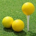 2~10pcs Golf Balls Yellow PU Foam Sponge Elastic Indoor Outdoor Practice Training Durable for Sports Accessories TMZ. 