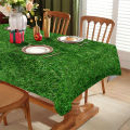 VIKAMA Artificial Grass Tablecloth Waterproof Grass Design Picnic Party Garden Coffee Table Dining Table Home Decor. 