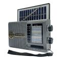 KTF-1481 / KTF-1481 8 Solar Charging Wireless Portable Bt Speaker AM FM SW 8 Bands Radio Speaker 3 Inch Mp3 Player Tf Usb Aux with Flashlight.