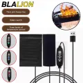 BLALION 12V 3-Gear Motorcycle Heated Hand Grip Adjustable Thermal E-bike ATV Handlebar Heater Warmer Kit Motorcycle Accessories. 