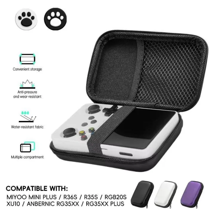 R36S/R35SPlus%20Game%20Console%20Storage%20Bag%20EVA%20Hard%20Portable%20Protective%20Case%20Accessories%20R36S%20Silicone%20Cover,%20Screen%20Protector%20Film%20-%20Image%202