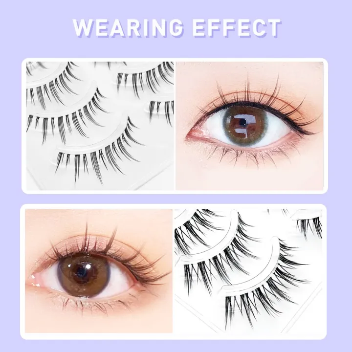 3D%20Lashes%20Premade%20Fan%20A/M%20Shape%20Spikes%20Cluster%20Eyelash%20Mix%20Extension%20Individual%20Makeup%20Super%20Natural%20Wispy%20DIY%20Premade%20Peduncle%20-%20Image%204