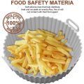 Silicone Mould for Hot Air Fryer, Air Fryer Silicone Pot, Reusable, Air Fryer Silicone Mould, Hot Air Fryer Baking Mould, Hot Air Fryer Accessories. 