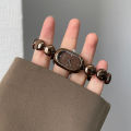 CILOA 2026 New Women's Bracelet-Style Brand Artistic Watch - High-Appearance, Waterproof Quartz, Two Logos Shipped Randomly. 