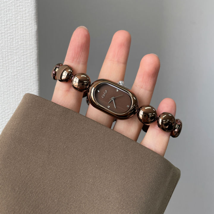 CILOA%202026%20New%20Women's%20Bracelet-Style%20Brand%20Artistic%20Watch%20-%20High-Appearance,%20Waterproof%20Quartz,%20Two%20Logos%20Shipped%20Randomly%20-%20Image%205
