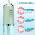 Oral Irrigator Portable Dental Water Flosser USB Rechargeable Water Jet Floss Tooth Pick 4 Jet Tip 220ml 3 Modes Teeth PH260. 
