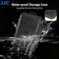 JJC 22 Slots Memory Card Case Holder Organizer for 12 TF Micro SD Card + 8 SD SDHC SDXC Card + 2 Nano SIM Card Storage Card Case. 