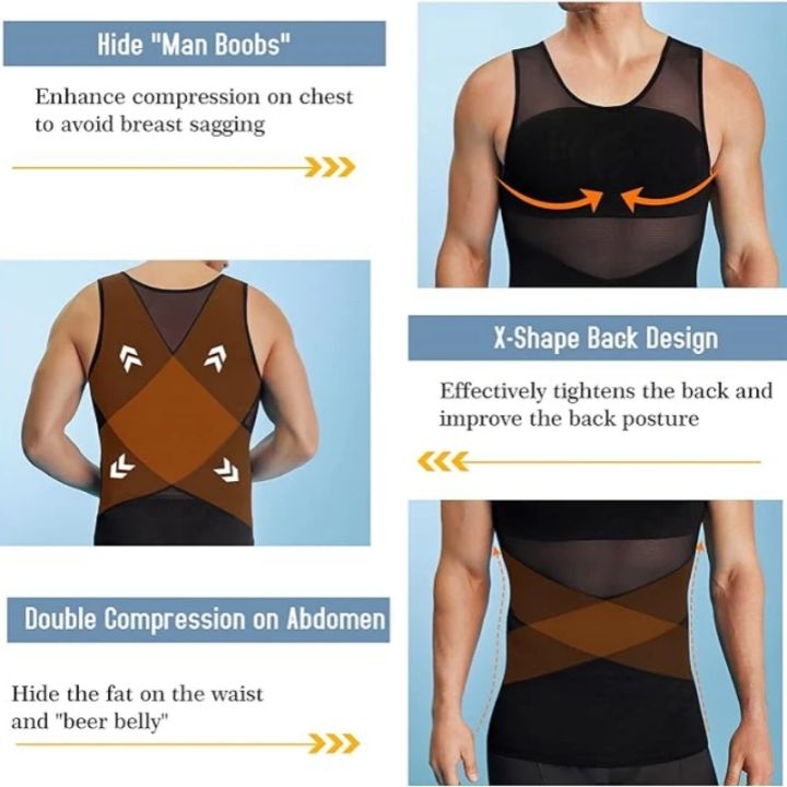 Men%20Compression%20Shirts%20for%20Men%20Shapewear%20Chest%20Abdomen%20Control%20Body%20Shaper%20Slimming%20Undershirt%20Workout%20Vest%20Tank%20Top%20-%20Image%204