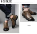 Imported soft inside velvet leather shoe for men. 