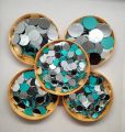 500 Pcs. ( 100 Pcs Each Size ) Small Embroidery Mirrors For DIY and  Arts and Crafts. 
