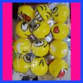 6 pic Hand exercise ball Stress reliever emoji ball -.