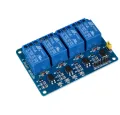 Arduino 4 channel relay module 4-channel relay control board with optocoupler. Relay Output 4 way relay module. 