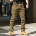 Men's Spring Autumn City Cargo Elastic Pants Trekking Hiking Camping Climbing Running Sports Cycling Work Outdoor Trousers. 
