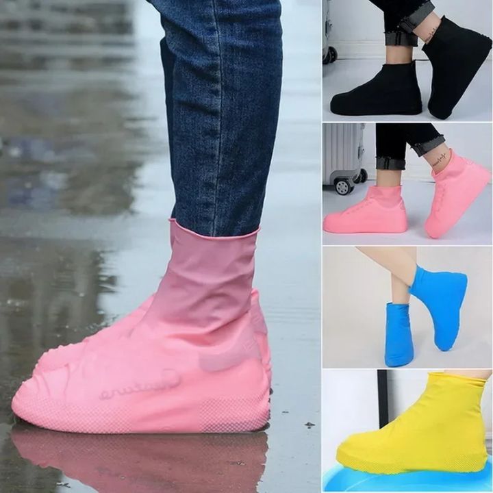 Waterproof%20Shoe%20Covers%20Silicone%20Anti-Slip%20Rain%20Boots%20Unisex%20Sneakers%20Protector%20for%20Outdoor%20Rainy%20Day%20Reusable%20Rain%20Shoe%20Cover%20-%20Image%203