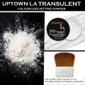 UPTOWN LA Translucent Loose Face Powder The Ultimate Makeup Fixing Powder Product for Oil Control – Setting Powder & Cosmetic Make Up Solution. 