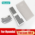 For Hyundai Tucson NX4 2021 2022 2023 2024 Car Accelerator Brake Pedals Cover Foot Rest Pedal Pad Accessories. 