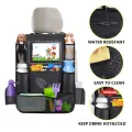 Car Backseat Organizer with Touch Screen Tablet Holder Auto Storage Pockets Cover Car Seat Back Protectors Car Accessories. 