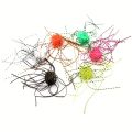 5pcs/lot Handmade Soft Fishing Lure Set - Dice Rubber Bass Bait for Outdoor Tackle. 