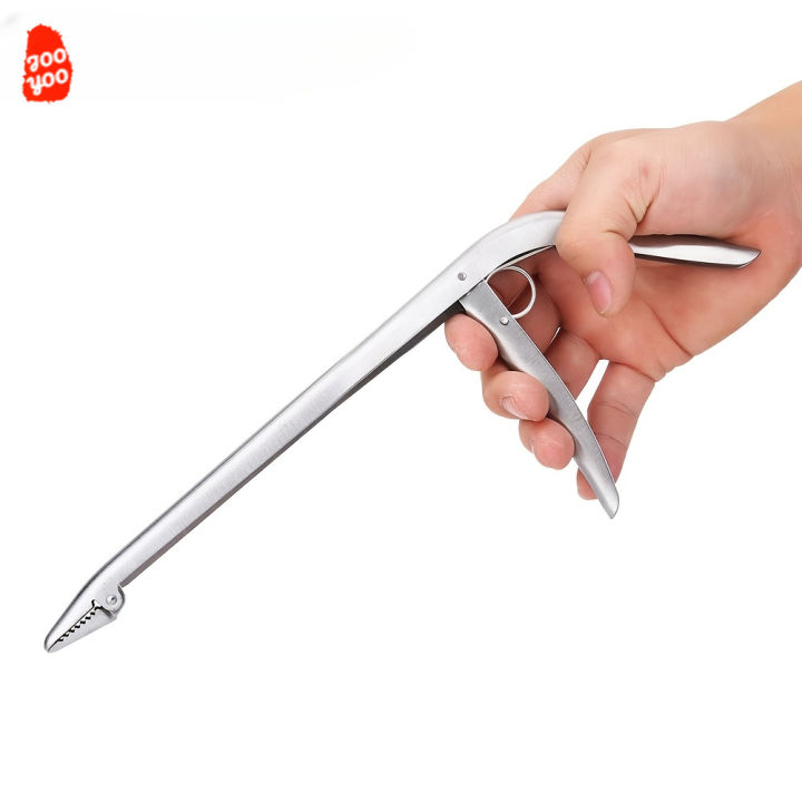 Stainless Steel Unhooking Device Fish Clamp Clip Catch Remover Plier ...