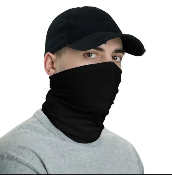 Black Neck Gaiter Mask Summer, Face Cover Mask For Bikers Breathable Face and Neck Cover Mask For Bikers
Black Neck Gaiter Mask Summer, Face Cover Mask For Bikers Breathable Face and Neck Cover Mask For Bikers