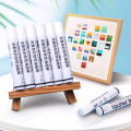 Soft Oil Pastels Set 6/18PCS White Color Artist Professional Painting Oil Pastel Stick for Painting Drawing Graffiti Art Crayons.