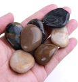 River Rocks, Pebbles, (1.5kg) 1-2 Inches Garden Outdoor Decorative Stones, Natural Polished Mixed Color Stones. 