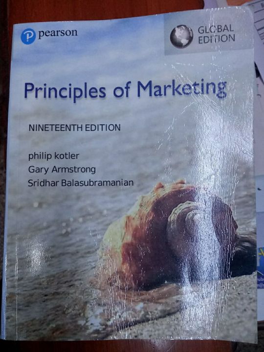 PRINCIPALS OF MARKETING 19 EDITION BY PHILIP KOTLER.