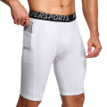 Men Running Short  Quick Dry Leggings Mens Compression Tights Gym Fitness Sport Shorts Male Trunks. 