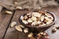 Raw Brazil Nuts. 