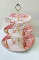 3 Tire Cupcake Stand Fruit Plate Holder Desserts Sanck Candy Buffet Stand Tower For Melamine Double Glazed. 