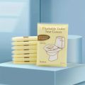Disposable Toilet Seat Cover Portable Travel Camping Hotel Bathroom Toilet Mat Pads Degradable Soluble Water Toilet Covers Paper. 