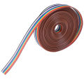NEW 5 meters/lot Ribbon Cable 10 WAY Flat Cable Color Rainbow Ribbon Cable Wire. 