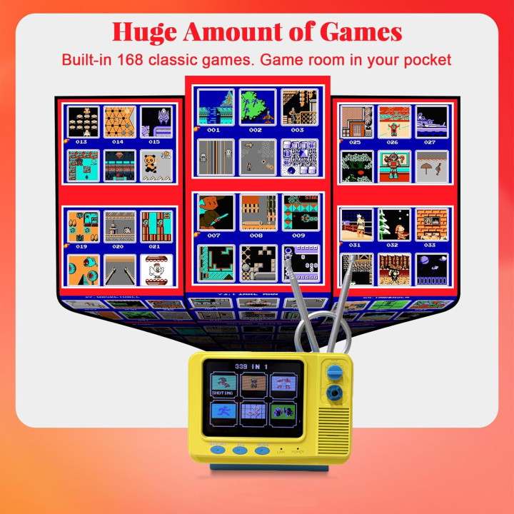 Retro%20Mini%20TV%20Game%20Console%20with%20Wireless%20Controller%20Built-in%20168%20Classic%20Games%20Handheld%20Game%20Player%20Support%20AV%20Output%20for%20Kids%20-%20Image%202