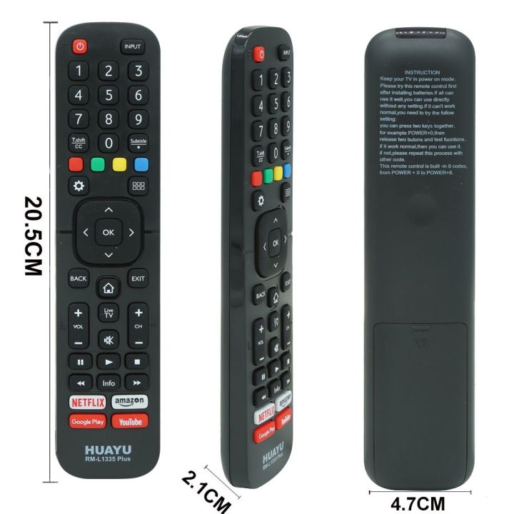 Universal%20for%20All%20Hisense-TV-Remote%20Compatible%20with%20All%20Hisense%204K%20LED%20HD%20UHD%20Smart%20TVs-%20RM-L1335%20PLUS%20-%20Image%202