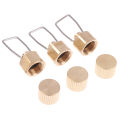Pack of 1/5 Outdoor Camping Stove Top Cap, Leak-Proof Plug for Flat Gas Cylinder, Liquefied Gas Blocking Device. 