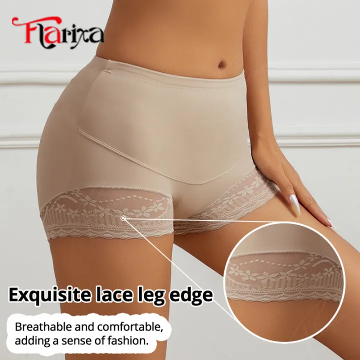 Flarixa%20Lace%20Safety%20Pants%20Under%20Skirt%20Boxers%20for%20Women%20Anti%20Chafing%20Shorts%20With%20High%20Waist%20Hip%20Lifting%20Panties%20Boyshorts%20-%20Image%204