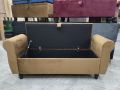 backless deewan with storage space sofa sitting two seater puffy. 