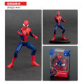 4 inches Original ZD Action Figure Toy Iron Man Scarlet Spider Miles Morales Spider-Man Venom Gwen Anime Movable Doll Model .