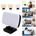 Mini Video Light Conference Live Streaming Kit Webcam Vlog Photography Fill Lamp Selfie Adjustable Portable Camera LED Luz.