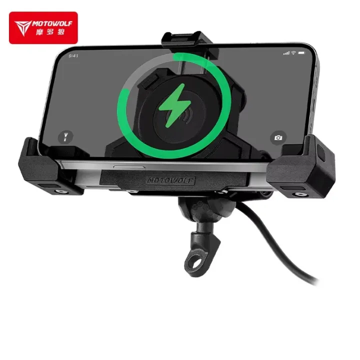 MOTOWOLF%20Holder%20Triangles%20Fixed%20Holder%20Wireless%20Charging%20Navigation%20Holder%20Motorcycle%20Outdoor%20Shock%20Absorbing%20Mobile%20Phone%20-%20Image%207